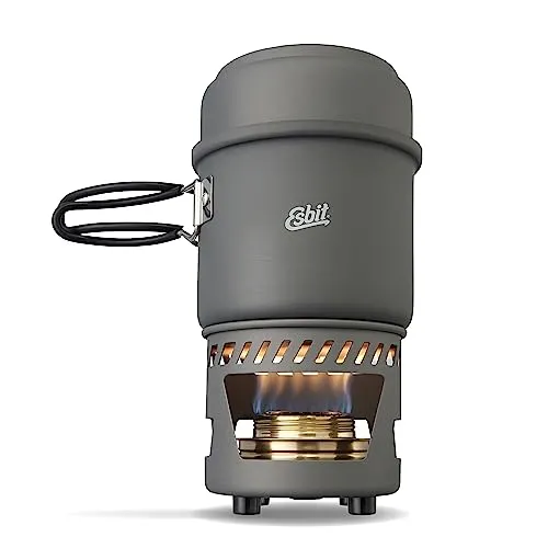 Esbit Spirituskochset mit 2 Aluminium Töpfen