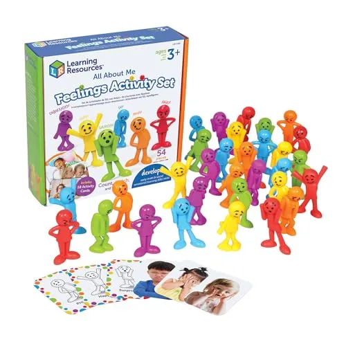 Learning Resources All About Me Aktivitätsset Gefühle – 54 Teile für sozio-emotionale Lernspiele