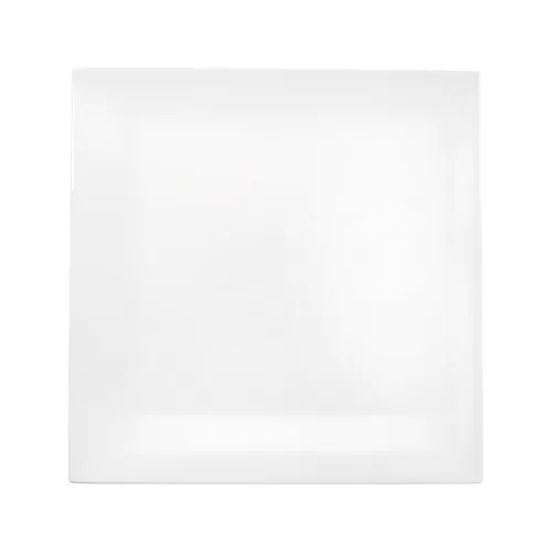ASA Teller, Porzellan, weiß, 29x29x3 cm in weiß von ASA