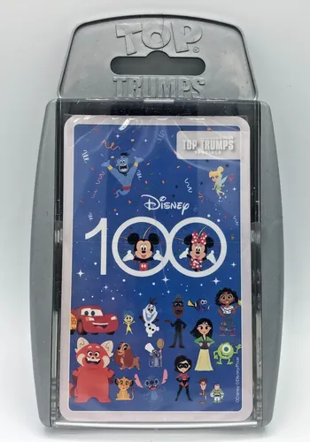 Top Trumps® 100 Jahre Disney |  Spielen, Trumpfen, Gewinnen | Kartenspiel | 6+