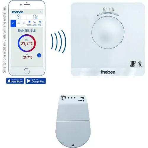 Theben RAMSES 816 BLE Digital-Uhrenthermostat von Theben