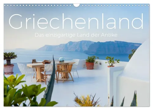 M. Scott | Griechenland - Das einzigartige Land der Antike (Wandkalender 2025) - Kalender mit 14 Seiten, bringt das Griechenland-Feeling nach Hause und ist ideal für Reisefans und Kunstliebhaber.