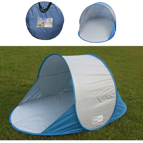 Lastpak Strandmuschel Popup - Wind- & Sonnenschutz für den Strand - Strandmuschel mit UV-Schutz, ideal für entspannte Tage am Strand. Kompakt und leicht in der Tragetasche, perfekt für unterwegs.