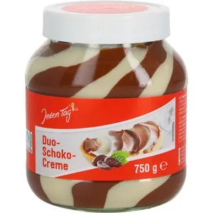 JedenTag Schokocreme Duo-Schoko-Creme, 750g