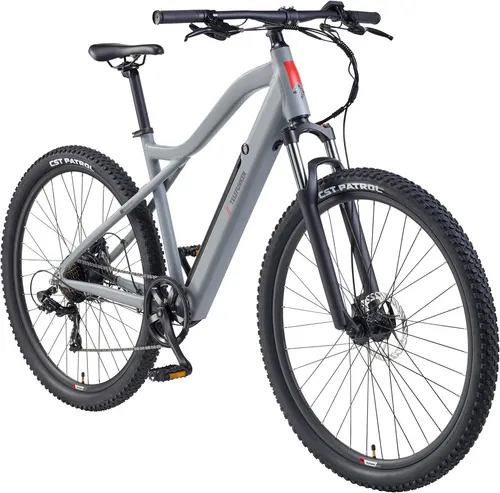 Telefunken MTB E-Bike Mountainbike 29 Zoll | Sportliches Pedelec mit Heckmotor - Erleben Sie mit dem Telefunken MTB E-Bike sportliche Abenteuer! Mit 29 Zoll Reifen, kraftvollem Heckmotor und 489,6 Wh Akku ist es ideal für Freizeit und Pendelverkehr. Genießen Sie Fahrkomfort und hohe Stabilität auf jedem Terrain.