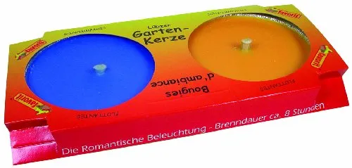 Favorit Schwimmkerzen (im Alugefäß, 2 Stück, Brenndauer ca. 8 Stunden, mit Citronella-Wachs) 1827