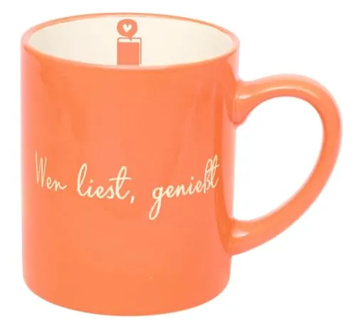 Kaffee- & Teebecher Orange von moses.