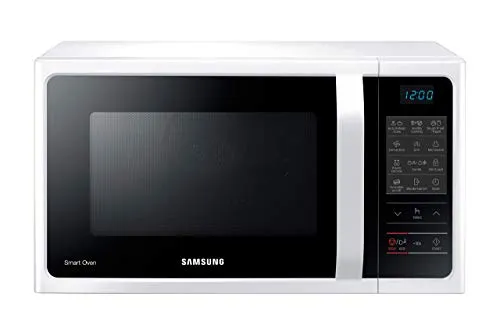 Samsung MW5000H Kombi-Mikrowelle MC2BH5013AW/E - Mikrowelle mit Grill und Heißluft, 28 L Garraum und 35 Automatikprogrammen für gesunde Gerichte – ideal für schnelle und leckere Mahlzeiten.