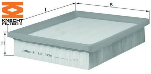 Produktbild Mahle Luftfilter LX 1458