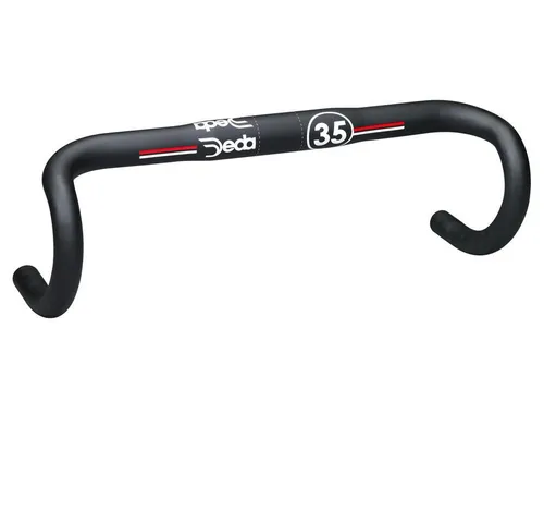 Deda Fahrradlenker M35 Alu schwarz 440 mm Ø 35,0 mm - Robuster Aluminiumlenker für Fahrräder, ideal für präzise Lenkung und hohen Komfort beim Fahren.