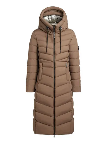 khujo Steppmantel INGRAM4 braun XXL (44) - Funktionsjacke mit wärmender Wattierung, ideal für kalte Tage, ausgestattet mit hochschließendem Kragen und praktischen Reißverschlusstaschen.