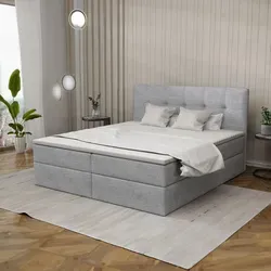 Boxspringbett 140x200cm HOLLY mit Bettkasten von iMebel