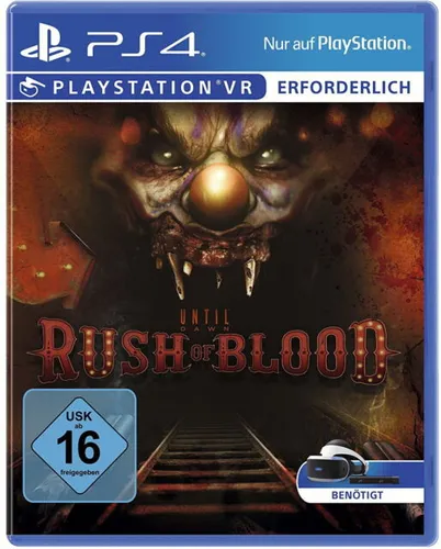 Sony Playstation 4 PS4 VR Spiel Until Dawn Rush of Blood NEU OVP