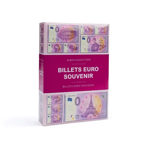 Leuchtturm 349260 Banknoten-Album für 420 Euro Souvenir-Banknoten
