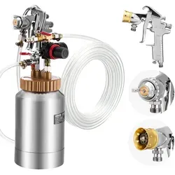 VEVOR Druckbehälter für Sprühfarbe 2L mit Spritzpistolen von Vevor