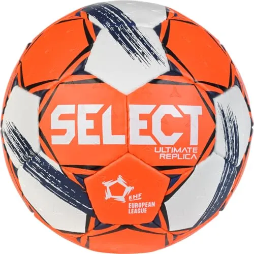 Select Handball Replica EHF European League v24 Rot/Weiß 0 - Handball Größe 0, ideal für Training, handgenäht mit hervorragender Griffigkeit und weichem Ballkontakt. EHF-APPROVED - offizieller Replica des EHF Handball-European League.