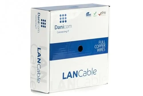 Danicom CAT6 FTP 50m in grau von Danicom