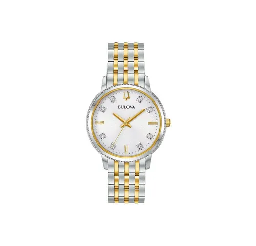 Bulova Quarzuhr Bulova Diamond 98P189, Bulova Diamond