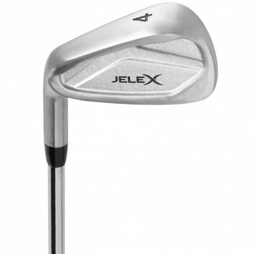 JELEX Eisenschläger x Heiner Brand - Schläger für Linkshänder mit ergonomischem Gummi-Griff, aus rostfreiem Edelstahl431, ideal für präzise Schläge auf dem Golfplatz, langlebig und pflegeleicht.