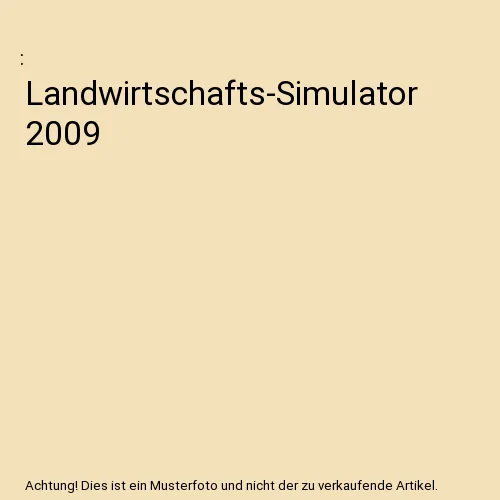 Landwirtschafts-Simulator 2009