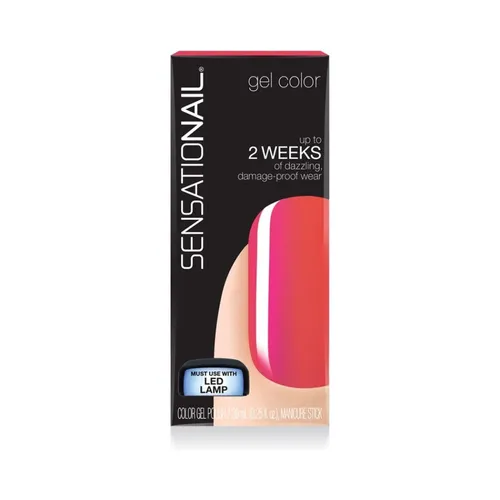 Sensationail Gel Color Nail Polish-Tropical Punch