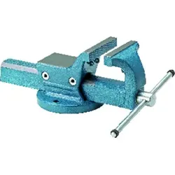 Parallelschraubstock 160mm - Werkstatteinrichtung für präzises Einspannen von Werkstücken, ideal für Holz- und Metallbearbeitung mit nachstellbarer zentrischer Führung und langer Standzeit durch gehärtete Spannbacken.