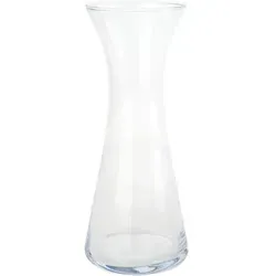 Leonardo Vase Gia, Klar, Glas - Elegante Glasvase für frische Blumen, 11.5x28x11.5 cm, ideal zur Dekoration in jedem Raum.