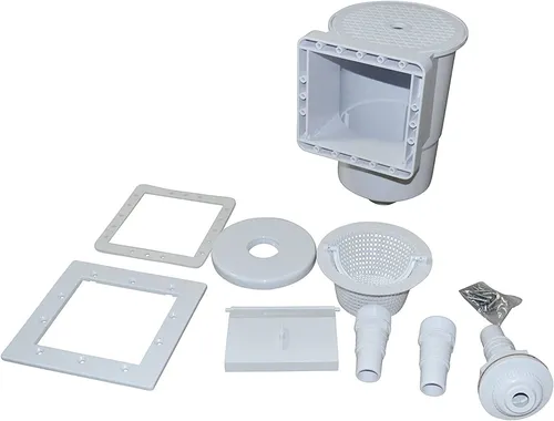 Skimmer für Stahlwandbecken Standard - Poolzubehör für Stahlwandpools – Effektive Wasseroberflächenreinigung mit komplettem Set für einfache Montage und klare Wasserqualität.