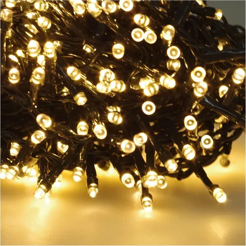 LED Lichterkette Weihnachten warmweiß 560 LEDs