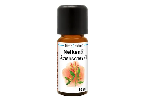 DistrEbution Duftöl Ätherisches Öl, Nelkenöl, 100% Naturrein, Für Kerzen und Kosmetik