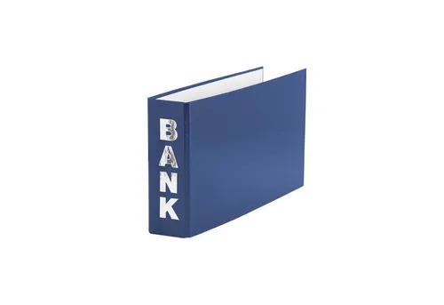 Livepac Office Bankordner 5 Bankordner / 140x250mm / für Kontoauszüge / Farbe: blau
