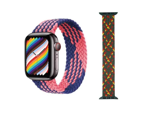 Wigento Smartwatch-Armband Für Apple Watch Series 10 42mm / 9 8 7 41 / 6 SE 5 4 40 / 3 L Armband