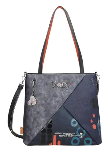 Anekke Contemporary Schultertasche - Umhängetaschen, modern und stylisch mit detailreichem, farbenfrohem Look für einzigartige Outfits. Maße: 35 x 31 x 13 cm.