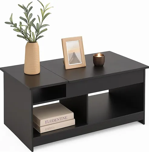 Multifunktionaler Couchtisch mit Hebemechanismus