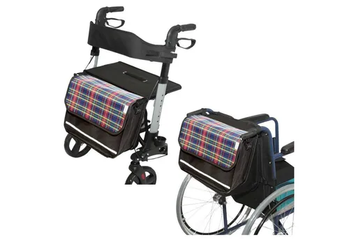Seniori Rollator/Rollstuhl Tasche (7. Tartan)