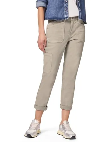 Street One Cargo Jeans Beige Washed 29 - Bequeme Cargo Jeans im Loose Fit mit Slim Legs. Ideal für lässige Outfits, mit praktischen Taschen und optimalen Maßen für EU-Größe 29.