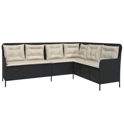 vidaXL Gartensofa in L-Form von vidaXL