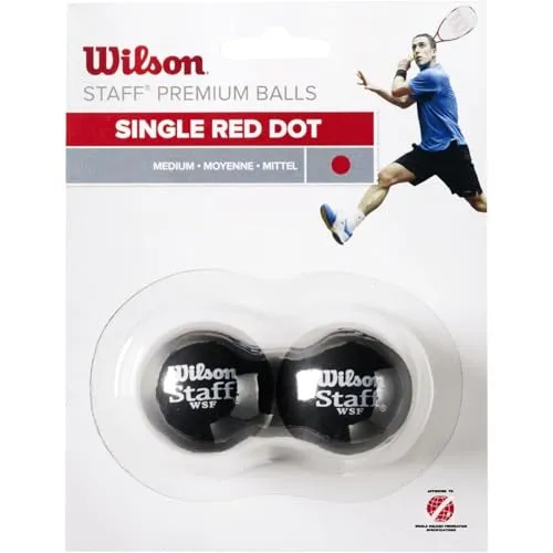 Wilson Staff Squash 2 Ball RED DOT von Wilson