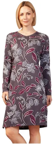 Hajo Nachthemd Damen Schlafhsirt mit langem arm (1-tlg) Modisches Design