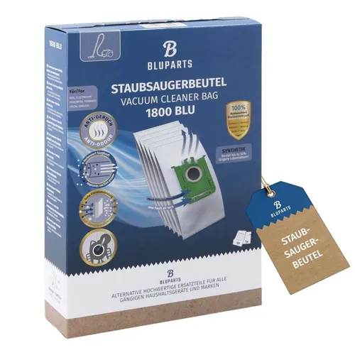 Filterbeutel 10090399 Bluparts für Staubsauger Beutel für Filter, Filterbeutelmo