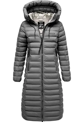 Produktbild REPUBLIX Damen Gefütterte Winterjacke RJ-8022 Dunkelgrau 3XL