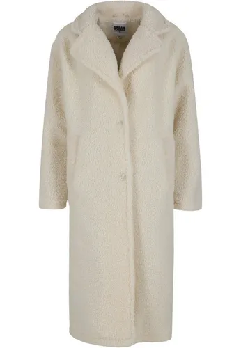 URBAN CLASSICS Winterjacke Urban Classics Ladies Teddy Long Coat (1-St)
