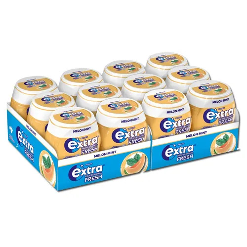 Wrigleys Extra Professional Fresh Melon Mint Kaugummi - Zuckerfrei - Erleben Sie den frischen Geschmack von Melone und Minze! Ideal für alle Anlässe und in praktischen Dosen erhältlich. Genießen Sie den zuckerfreien Kaugummi für frischen Atem und ein angenehmes Mundgefühl.