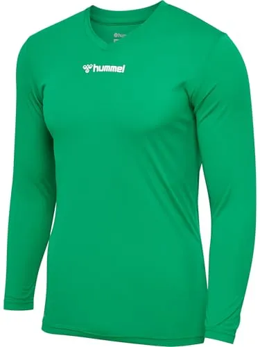 hummel Unisex Hmlbl Essential Tee L/S T-Shirt, Jelly Bean, M EU