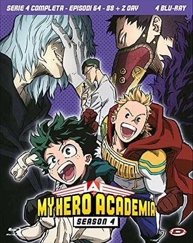 My Hero Academia St.4 (Box 4 Br) (Eps 64-88+Oav) [Region Free] [Blu-ray]