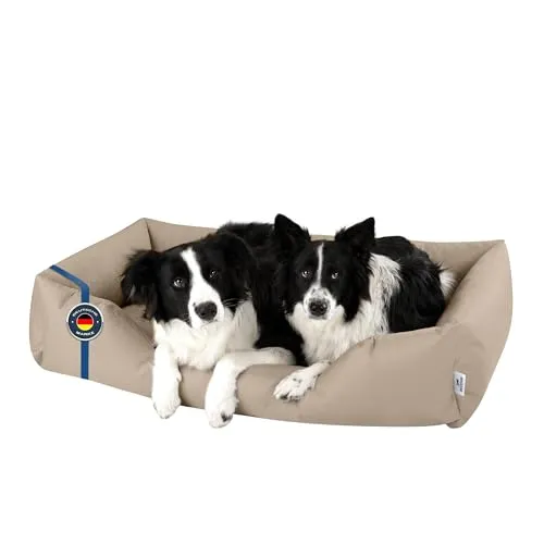 BedDog Hundebett Zara XXXL - Hochwertiges Hundebett für große Hunde, ergonomisch geformt mit abnehmbarem, waschbarem Bezug für einfachen Komfort und Pflege. Ideal für drinnen und draußen.
