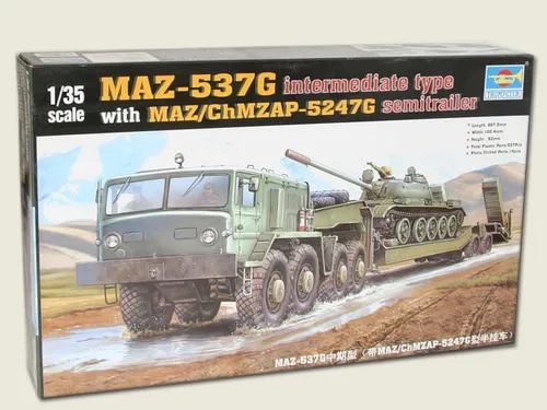 Trumpeter 00211 MAZ-537G Modellbausatz von Trumpeter