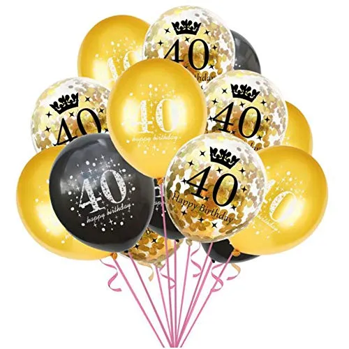 Luftballons Gold von Oblique Unique