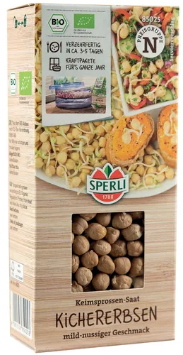 Sperli BIO Keimsprossen-Saat Kichererbse
