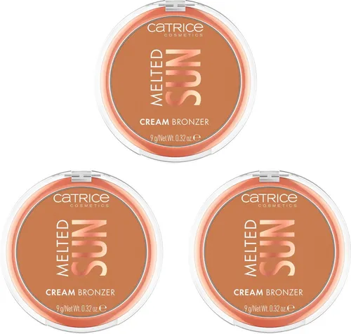 Catrice Bronzer-Puder Melted Sun Cream Bronzer, 3-tlg., mit cremiger Textur